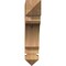 Ekena Millwork Legacy Arts & Crafts Smooth Bracket, Western Red Cedar, 3 1/2"W x 16"D x 16"H BKT04X16X16LEC03SWR - alternate 4